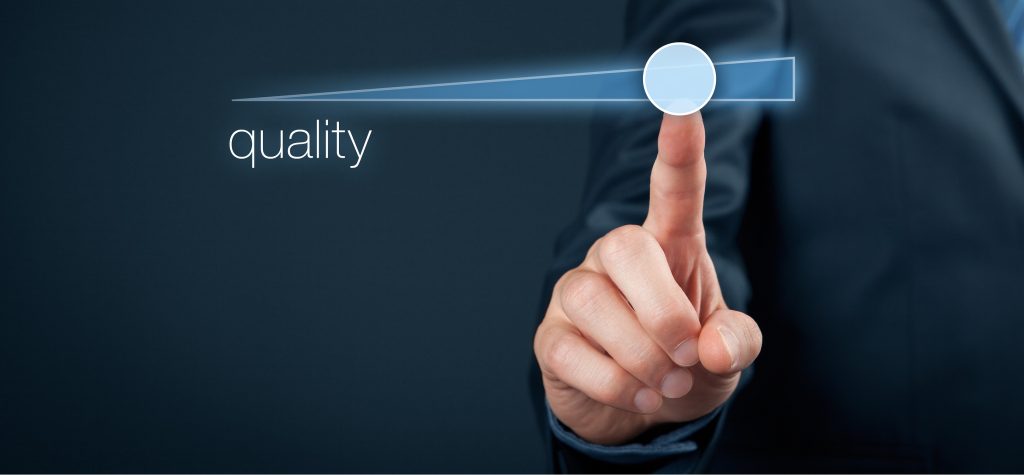 manager (businessman coach leadership) plan to improve quality.